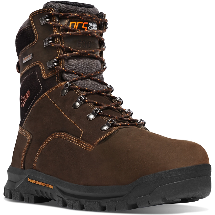 Danner Crafter 8 Brown Insulated 600G Composite Toe