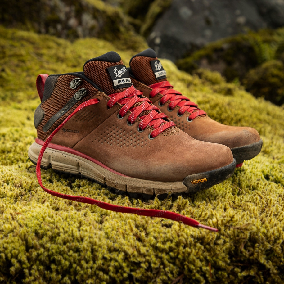 Women's Trail 2650 Mid GTX Brown/Red Danner